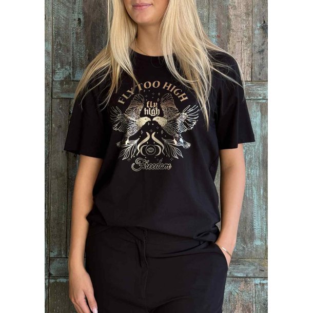 Taya Gith T-shirt- Black