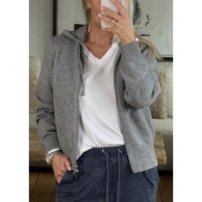 Thess l/s Re Hoodie Gardigan- Mediu