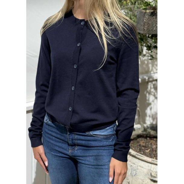 Thess Ls Short Cardigan-Sky captain