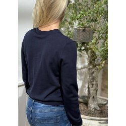 Thess Ls Short Cardigan-Sky captain
