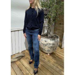 Thess Ls Short Cardigan-Sky captain