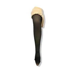 Tights with Fleece- Black