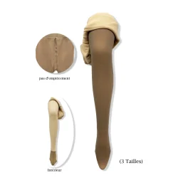 Tights with Fleece- light Maroon