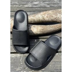 Tony Comfort Mules- Black