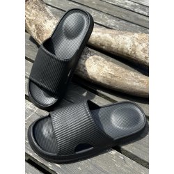 Tony Comfort Mules- Black