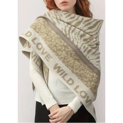 Triangle Scarf Wild Love -Taupe