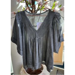 Tudi Blouse- Black