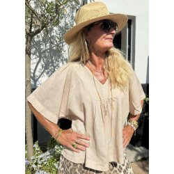 Tudi Blouse- Dune