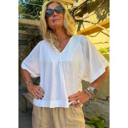 Tudi Blouse- White