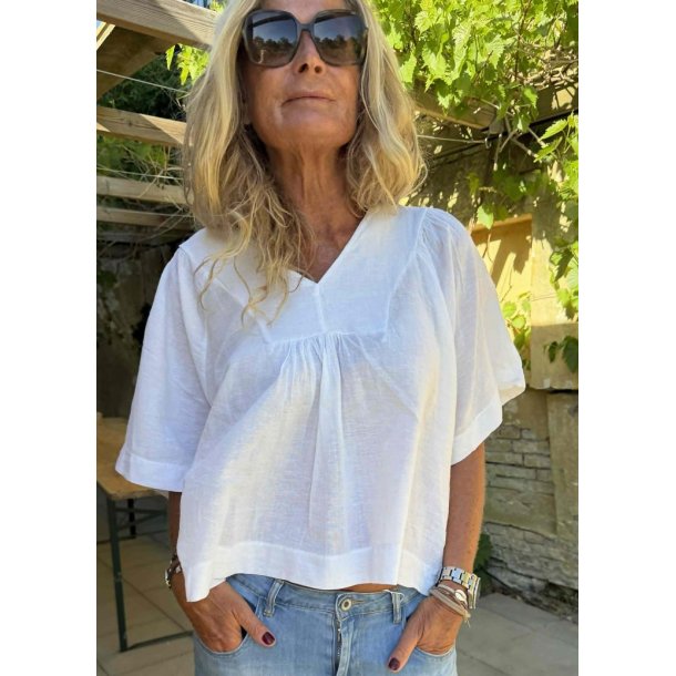 Tudi Blouse- White