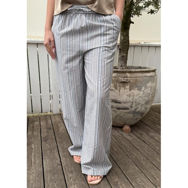 Twila Pants- Blue stripe