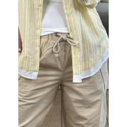 Uma l/s Lo Shirt- Sunlight/ Black