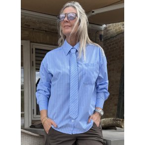 Vanya Shirt-Blue Stripes