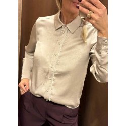 Vekla Shirt- Champagne Pearl 