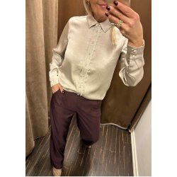 Vekla Shirt- Champagne Pearl 