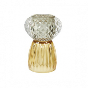 Rombe Fyrfadsstage D9x14- Dark brow