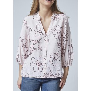 Viaba Shirt- Rose Bordeaux