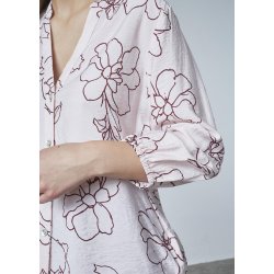 Viaba Shirt- Rose Bordeaux