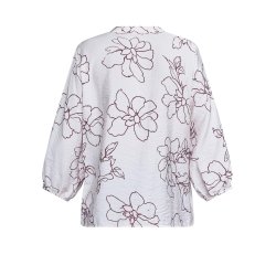 Viaba Shirt- Rose Bordeaux