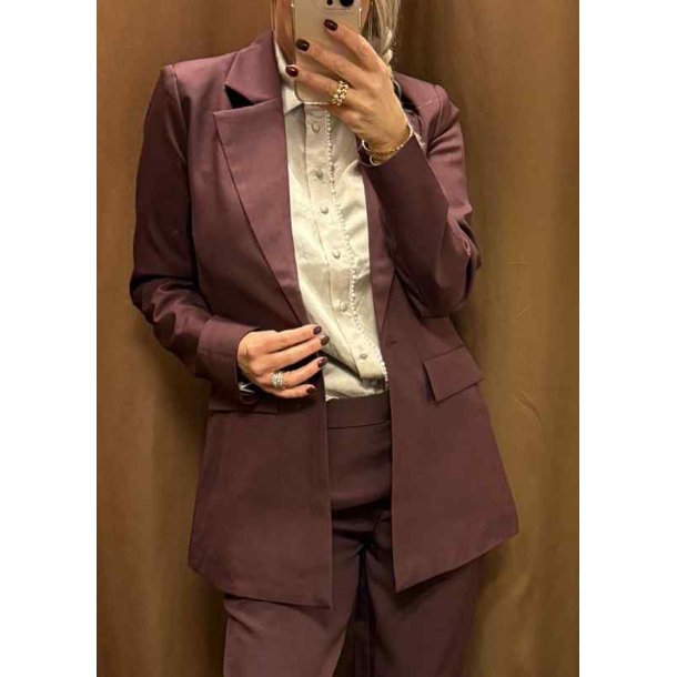 Viksa Blazer- Bordeaux 