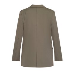 Viksa Blazer- D. Olive Melange