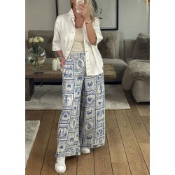 Vima Hw Skirt Pants- birch/azure