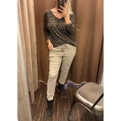 Vivi Leo Blouse- Brown