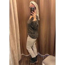 Vivi Leo Blouse- Brown