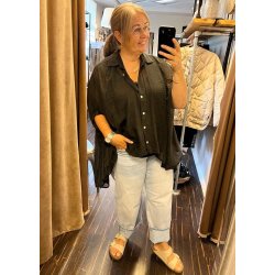 Way Way Oversize Shirt-Black 