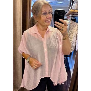 Way Way Oversize Shirt- Rose