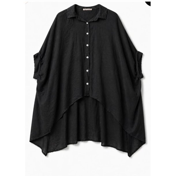 Way Way Oversize Shirt-Black PRE-ORDRE UGE 30