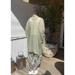 Way Way Oversize Shirt- Khaki 