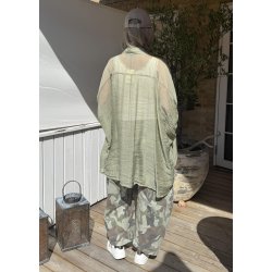 Way Way Oversize Shirt- Khaki 