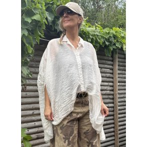 Way Way Oversize Shirt-Beige 