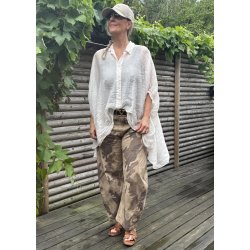 Way Way Oversize Shirt-Beige 