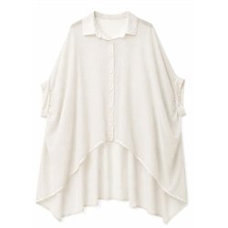 Way Way Oversize Shirt-Beige PRE-ORDRE UGE 30