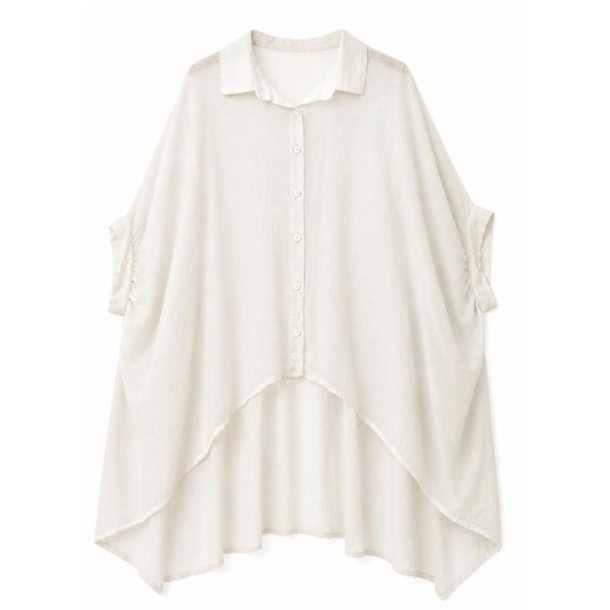 Way Way Oversize Shirt-Beige PRE-ORDRE UGE 30