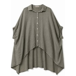 Way Way Oversize Shirt- Khaki PRE-ORDRE UGE 30