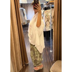 Way Way Oversize Shirt- White PRE-ORDRE UGE 30