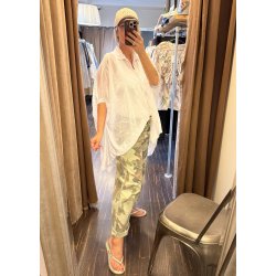 Way Way Oversize Shirt- White PRE-ORDRE UGE 30