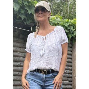 Way Way Tunic- White 