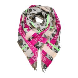 Wild Love Leo Scarf- Taupe