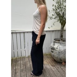 Zafa Button Top- Beige 