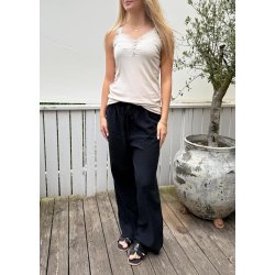 Zafa Button Top- Beige 