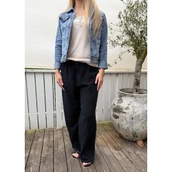 Zafa Button Top- Beige 