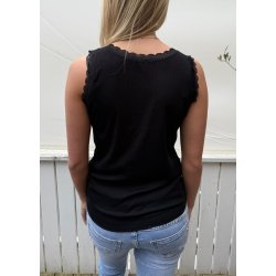 Zafa Laze Top Larger- Black str. 40-44