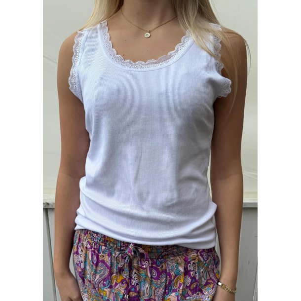 Zafa Laze Top Larger- white