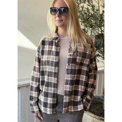 Zofia Sli Ls O-neck Top- Sandshell