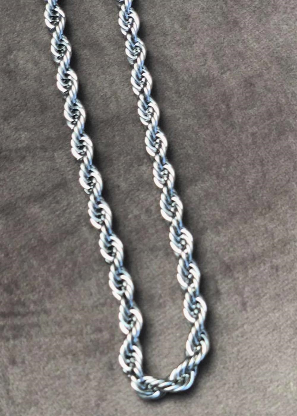 Cordel Chain - Silver - Smykker - Filuca B