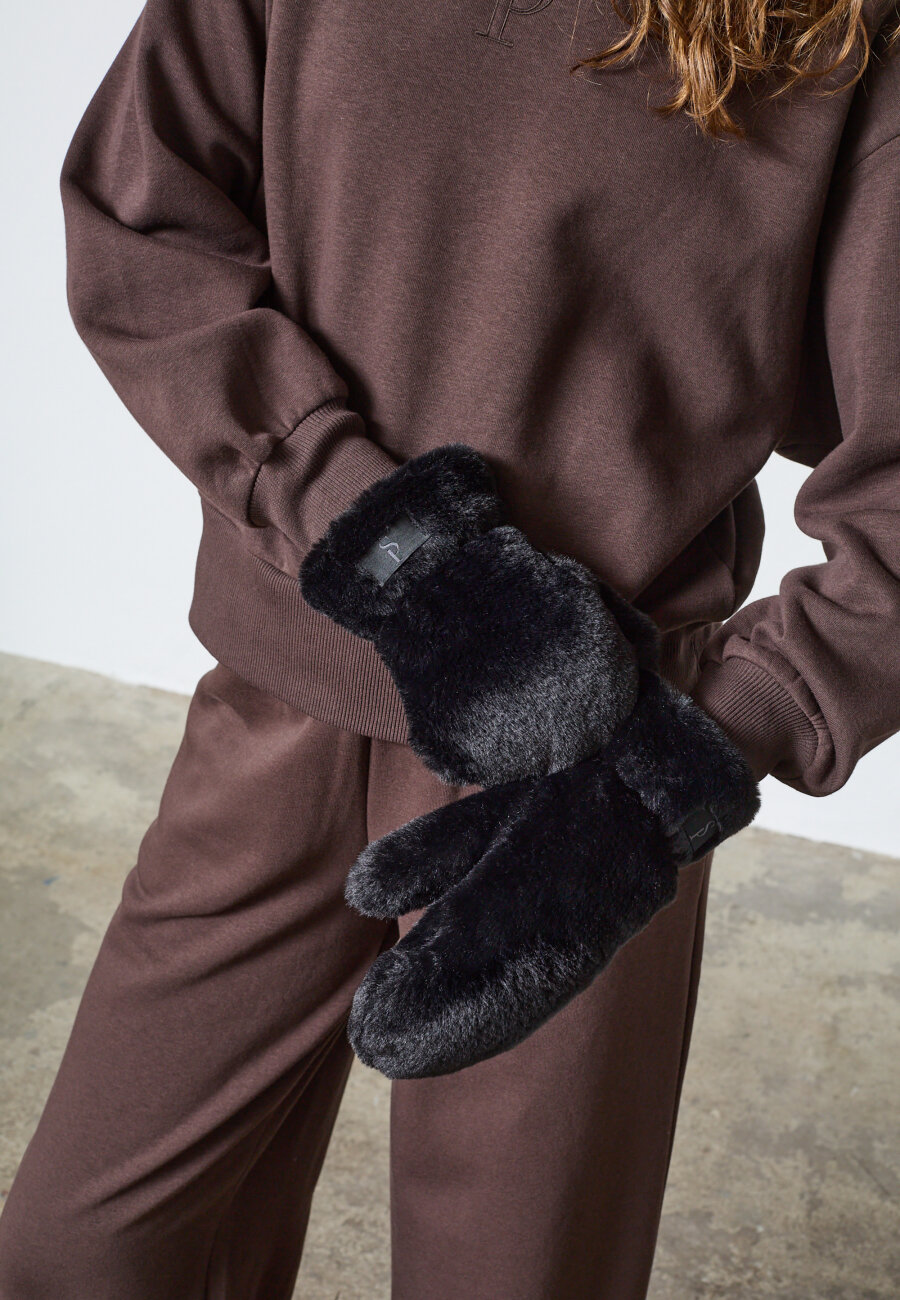 Gloves- Black - Tørklæder/ huer/ vanter - Filuca B